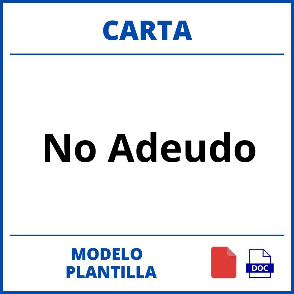 Modelo De Carta De No Adeudo The Best Porn Website